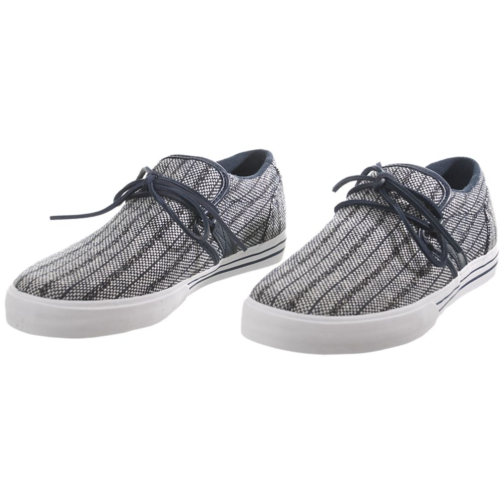 Baskets Basses Supra Cuban 1.5 Bleu Marine Blanche Navy Pancho Homme | OQV-61509182